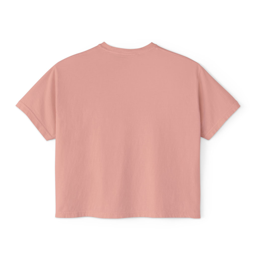 Worship Anyway Floral Women's Boxy Tee - Inspirational Christian Shirt