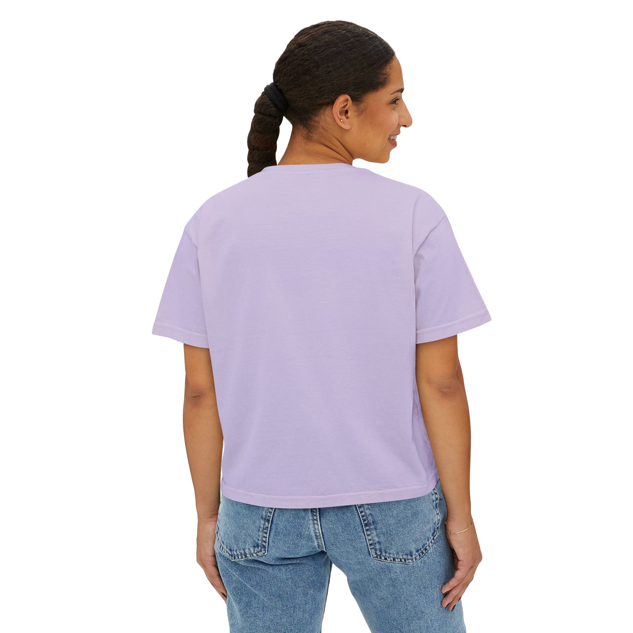 Worship Anyway Floral Women's Boxy Tee - Inspirational Christian Shirt