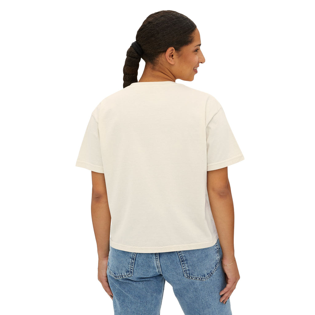 Worship Anyway Floral Women's Boxy Tee - Inspirational Christian Shirt