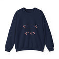 Christian Mom Crewneck Sweatshirt — “Motherhood is my ministry” Floral Scripture Sweatshirt (Proverbs 22:6)