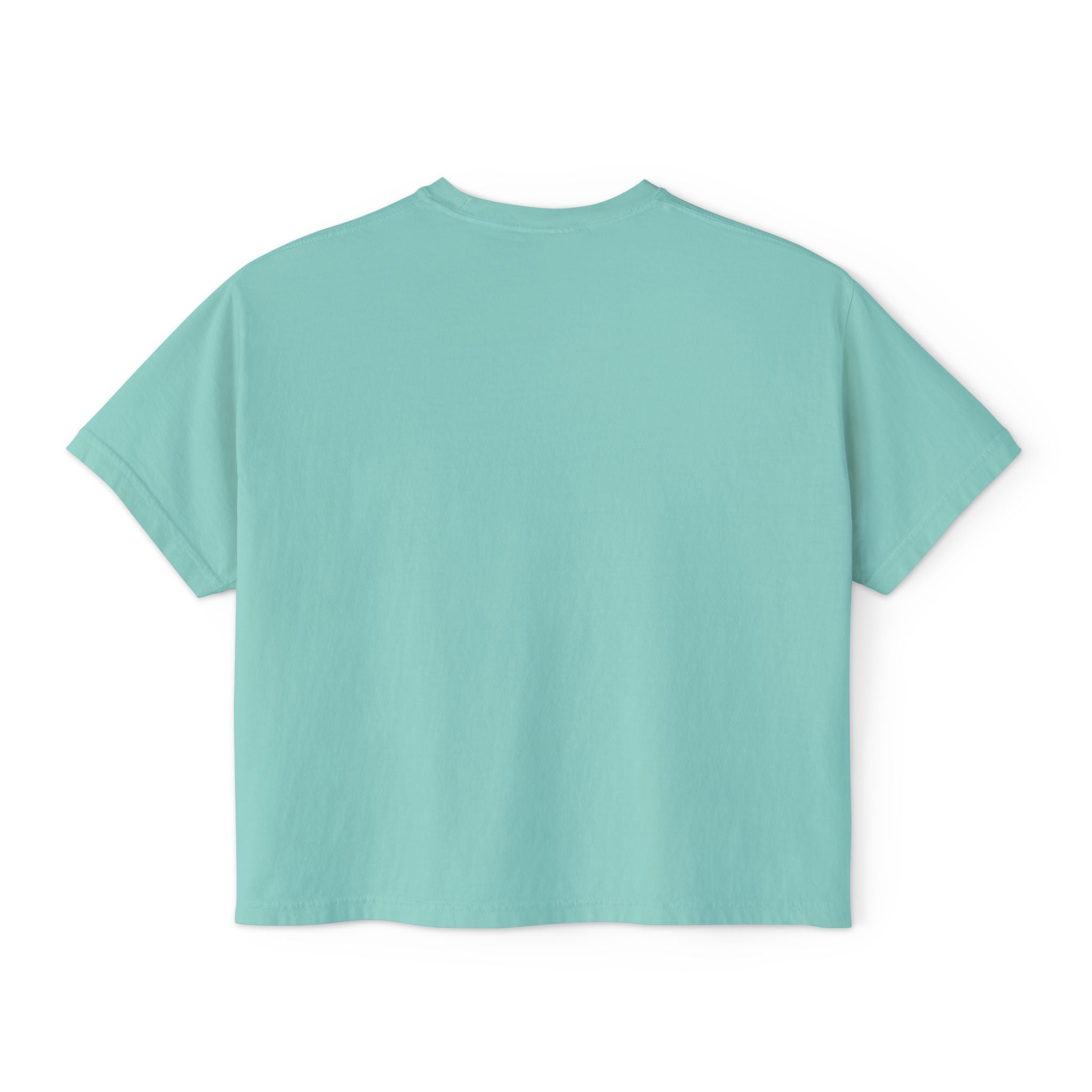 Worship Anyway Floral Women's Boxy Tee - Inspirational Christian Shirt